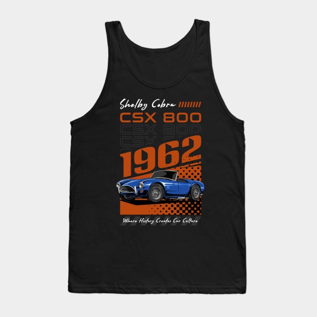 Iconic Cobra Car Tank Top by milatees